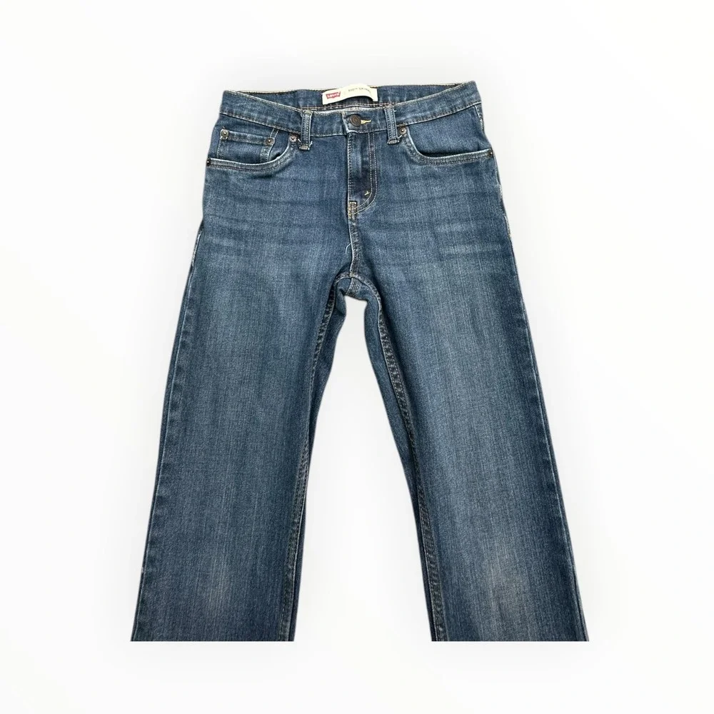 Levi's Jeans Boys 14 Reg Blue 510 Skinny‎ W27 L29 Medium Wash Denim Stretch